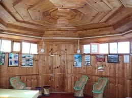 Hall made of Deodar wood